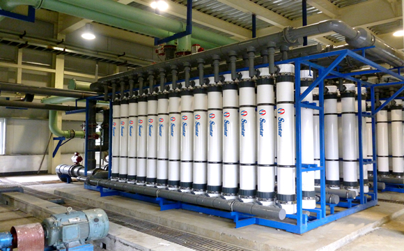 中空纤维膜产品装备：：：造纸行业亚海水淡化项目